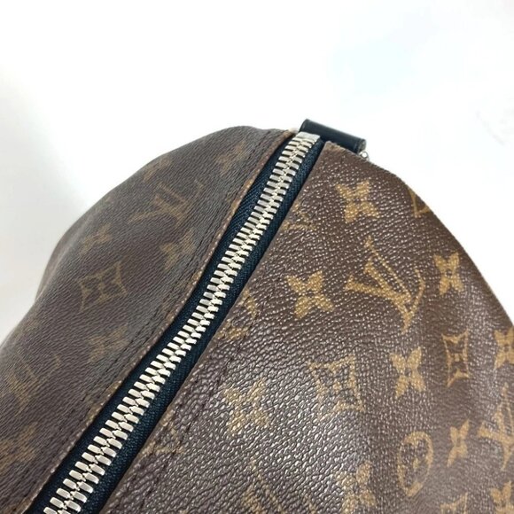 LOUIS VUITTON M56714 MonogramMacassar KeepallBandouliere55 Hand Bag Duffle Bag - Picture 10 of 15